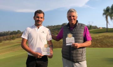 Fernando Silva e Ghisalberti, campeão e vice no Vila da Mata. 